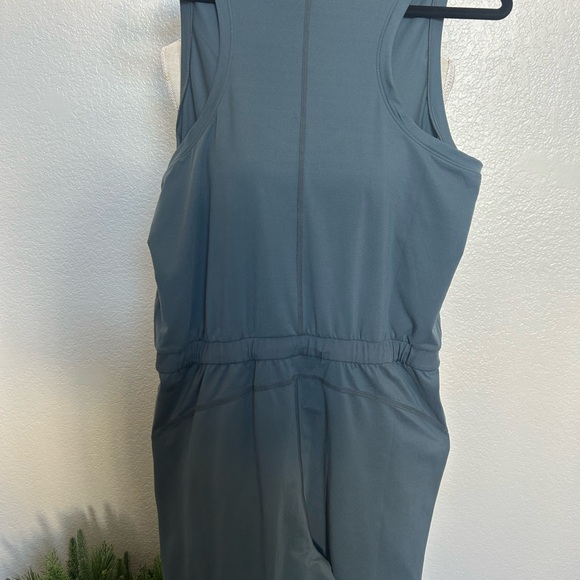 Zella Blue Slate Sleeveless Jumpsuit - Picture 7 of 8